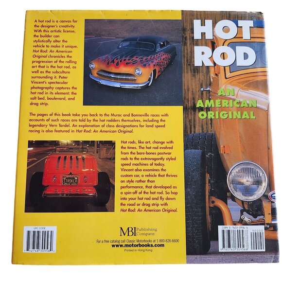 Hot Rod An American Original By Peter Vincent Motorbooks International Auto Book - Picture 2 of 4